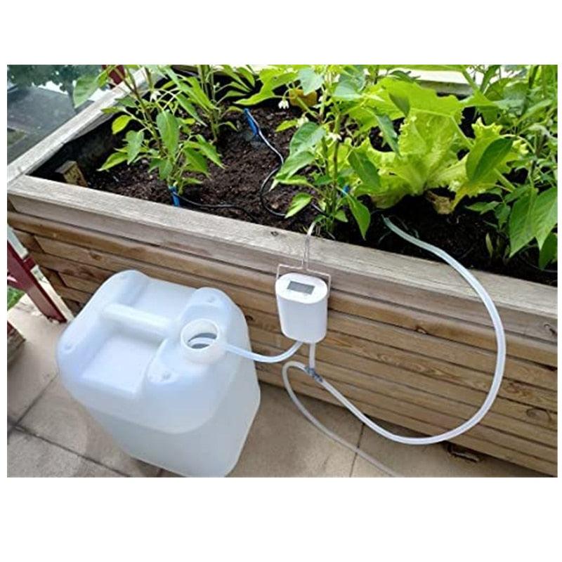 Pompe d'arrosage automatique pour plantes - Contrôleur de goutte-à-goutte à tête multiple