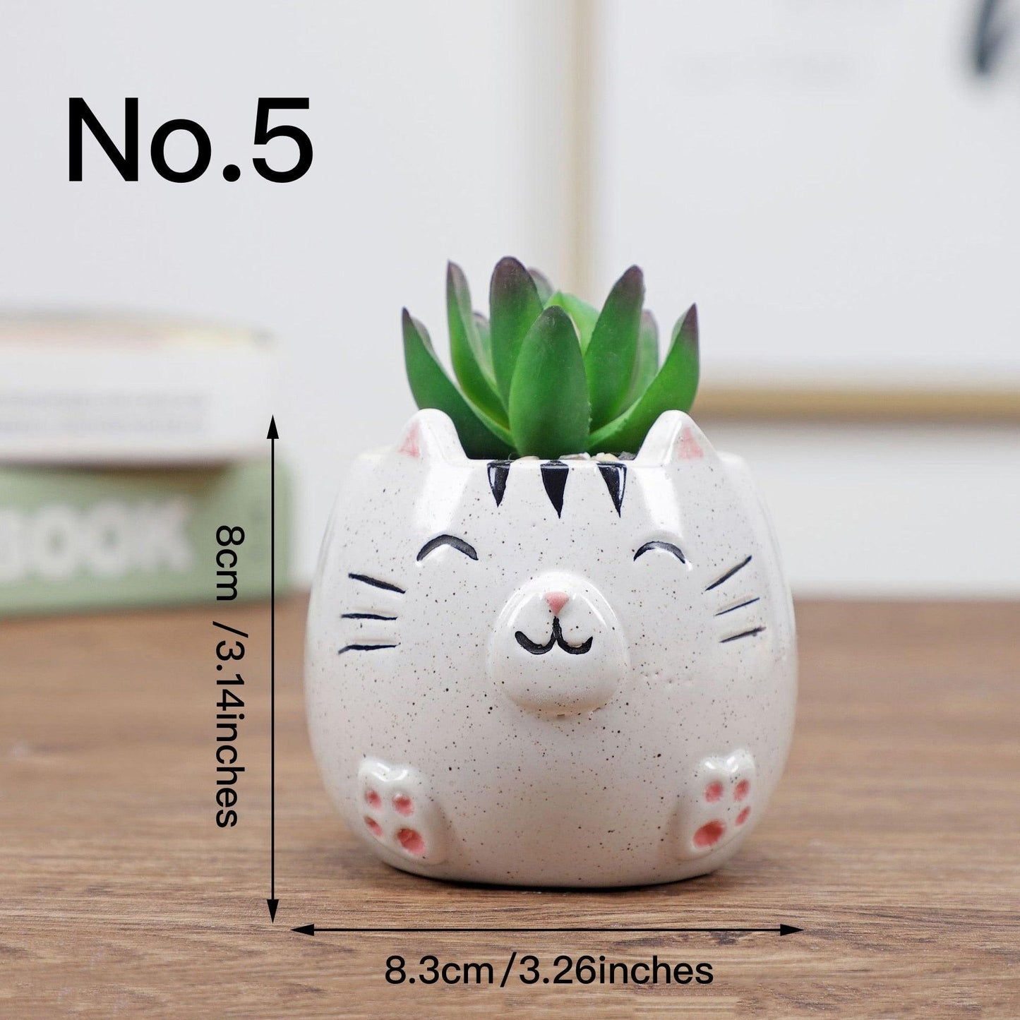 "Pot de fleurs mignon animal" No.5
