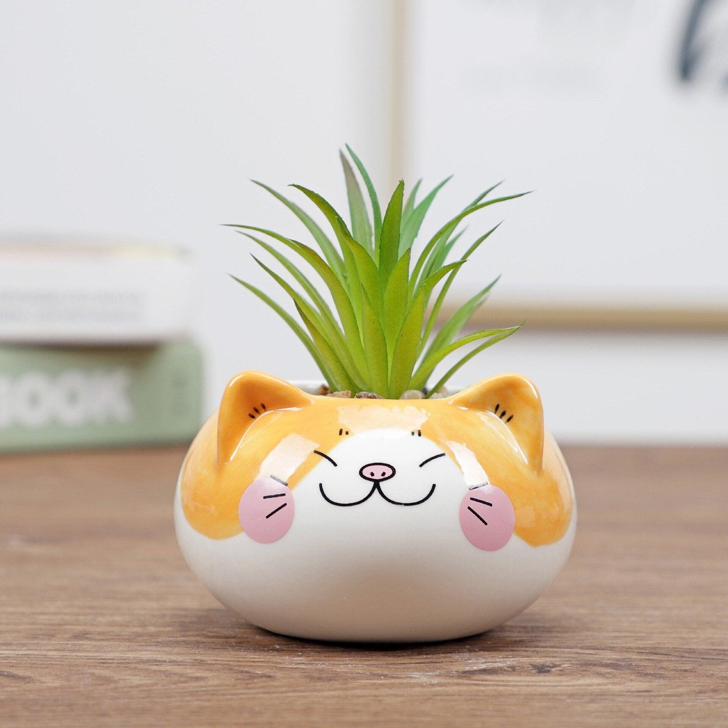 "Pot de fleurs mignon animal"