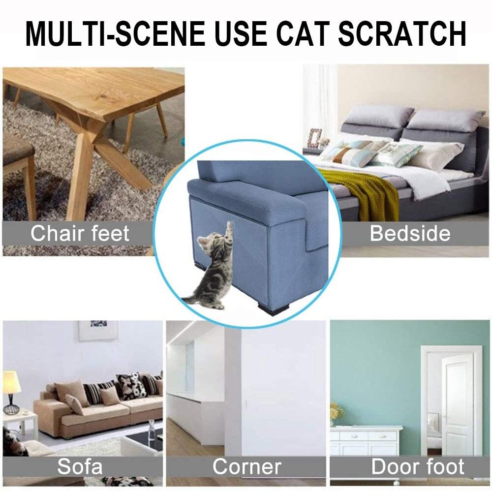 "Protecteur de griffes de chat en sticker durable pour meubles et canapés"