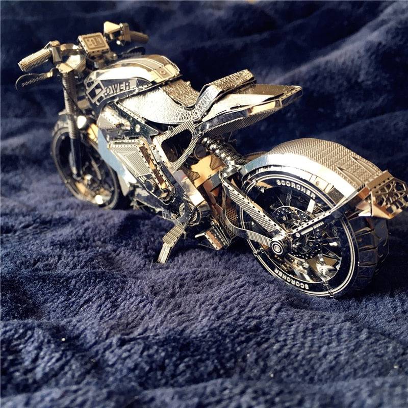 Puzzle 3D Métal Vengeance Motorcycle Collection MMZ Model Nanyuan
