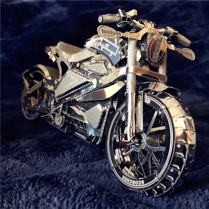 Puzzle 3D Métal Vengeance Motorcycle Collection MMZ Model Nanyuan