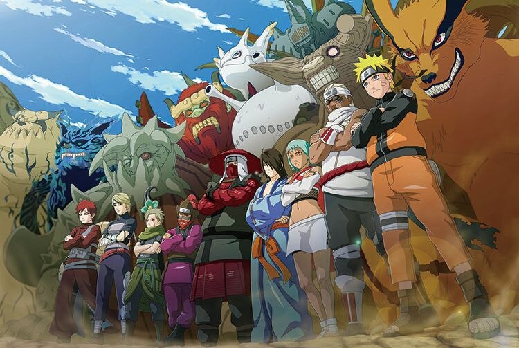 Puzzle en bois anime Jinchuuriki Tailed Beasts 1000 pièces | AOMshop Default Title