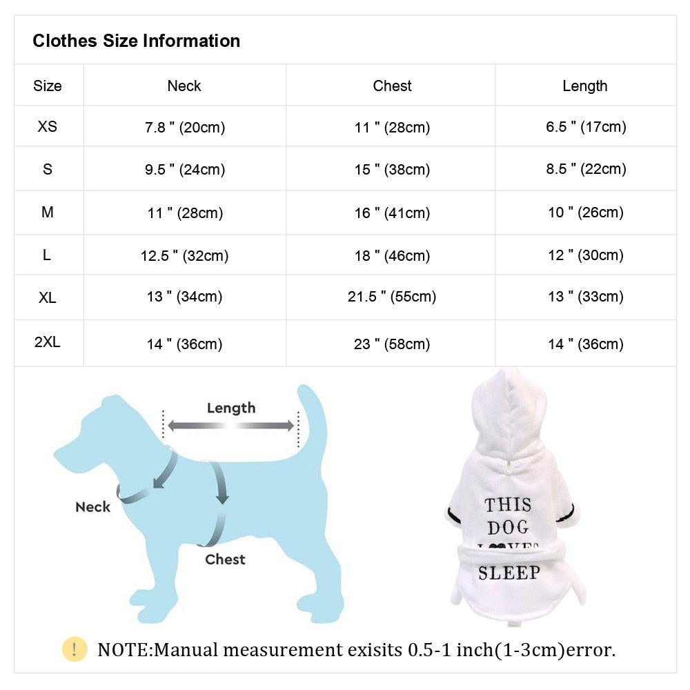 "Pyjamas mignons pour chiens - Vêtements pour animaux de compagnie doux pour chiots, chats