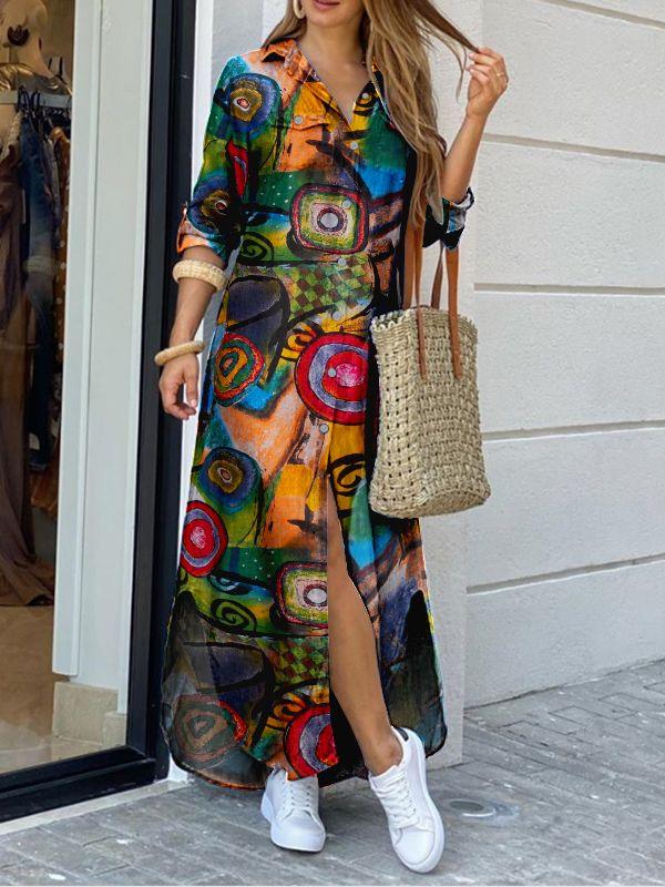 Robe Vintage pour Femmes C Green