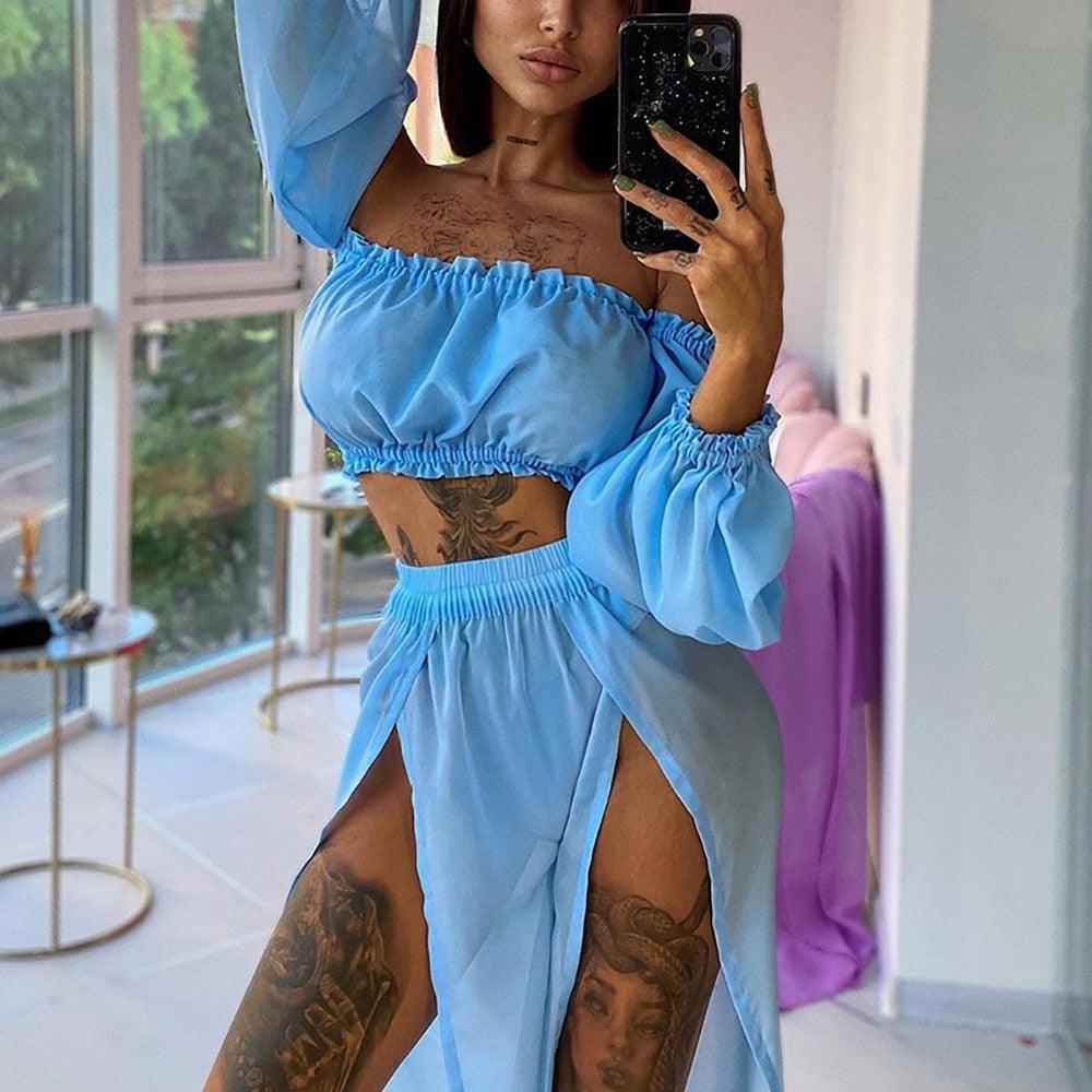Robe de plage estivale pour femmes - Tenue décontractée pour bikini et maillot de bain AX603BL
