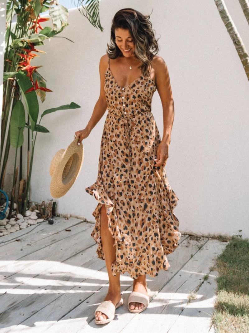Robe de plage estivale pour femmes - Tenue décontractée pour bikini et maillot de bain AX455