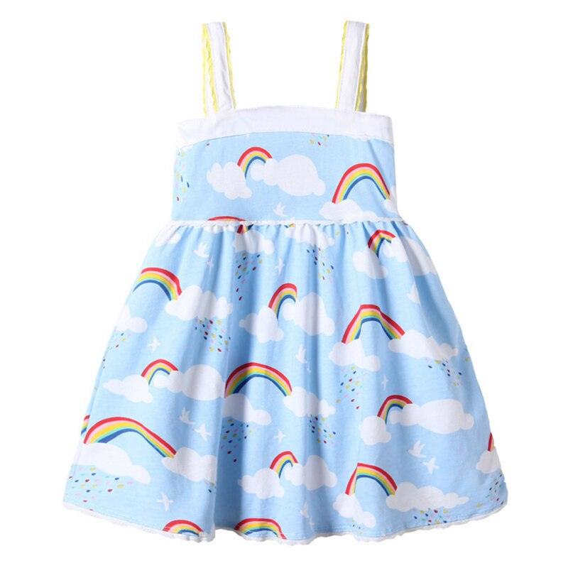 Robes d'été pour bébé fille T17024 Blue