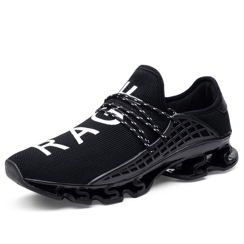 Running Spring Shoes Baskets respirantes en maille pour l'extérieur - AOMshop Black