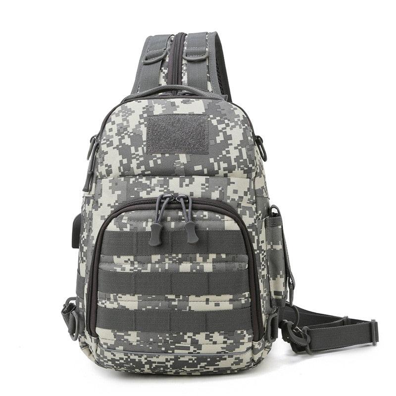 Sac à bandoulière militaire en plein air sport escalade sac à dos épaule tactique randonnée Camping chasse sac à dos pêche sac à dos X114D ACU China