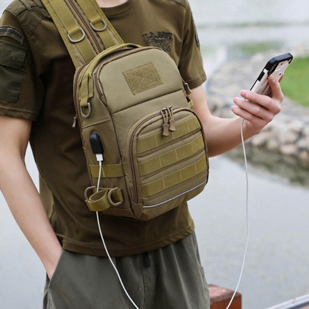 Sac à bandoulière militaire en plein air sport escalade sac à dos épaule tactique randonnée Camping chasse sac à dos pêche sac à dos X114D
