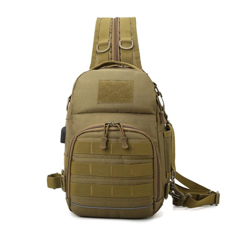Sac à bandoulière militaire en plein air sport escalade sac à dos épaule tactique randonnée Camping chasse sac à dos pêche sac à dos X114D Khaki China