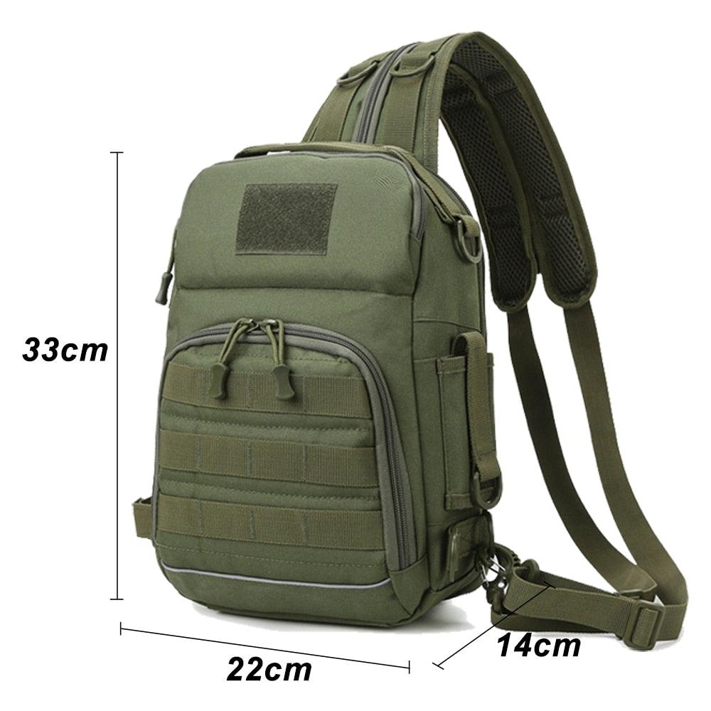 Sac à bandoulière militaire en plein air sport escalade sac à dos épaule tactique randonnée Camping chasse sac à dos pêche sac à dos X114D
