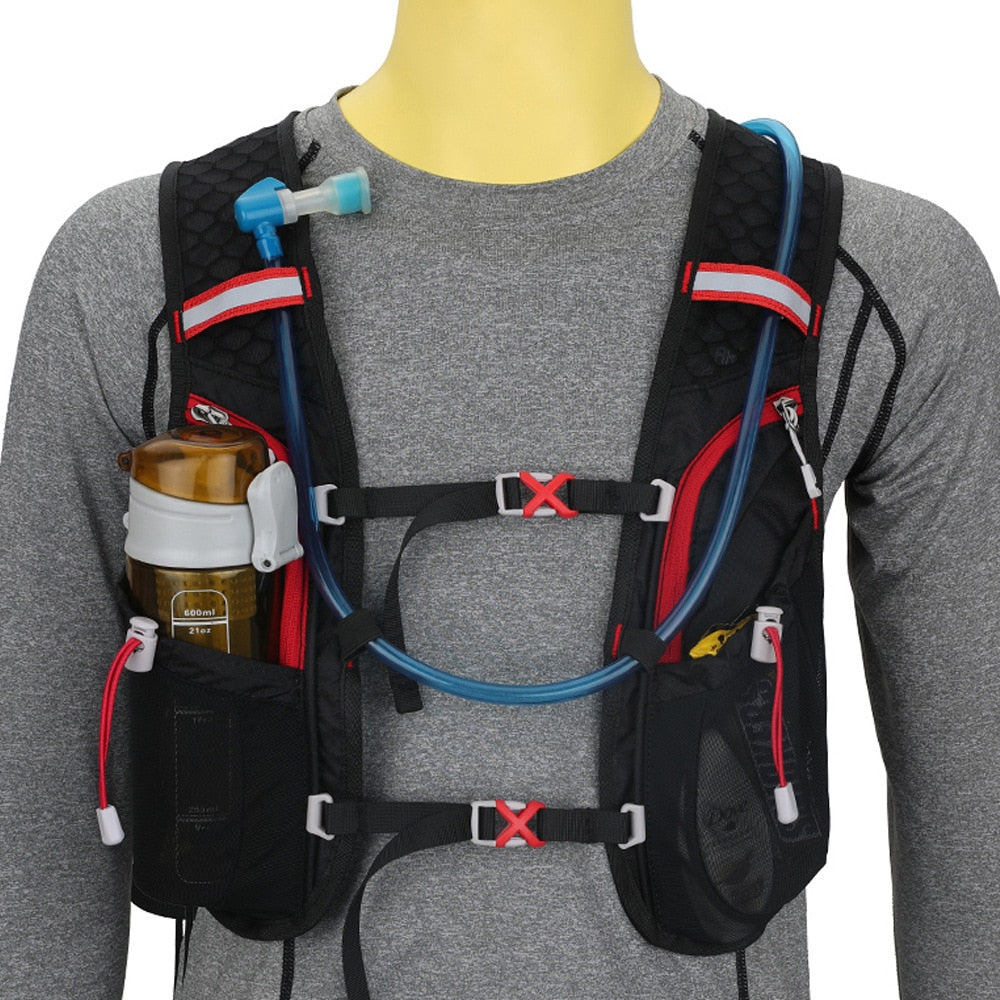 Sac à dos de course léger avec hydratation