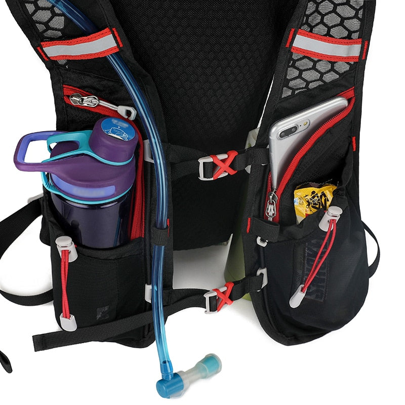 Sac à dos de course léger avec hydratation