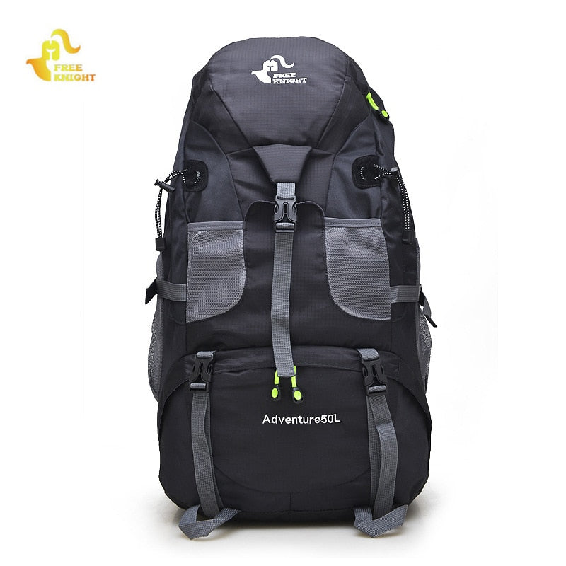 Sac à dos de randonnée 50L étanche pour le camping et l'escalade