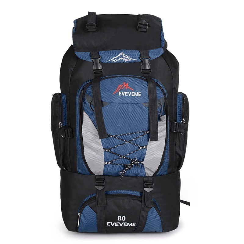 "Sac à dos de randonnée étanche 80L pour homme"