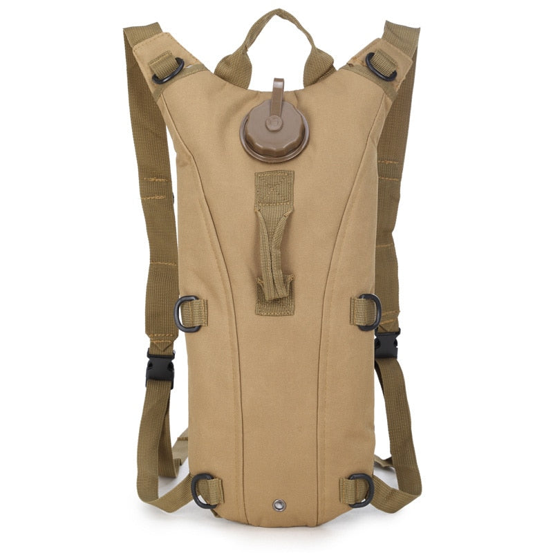 "Sac à dos hydratation tactique 3L pour activités de plein air" Khaki Other