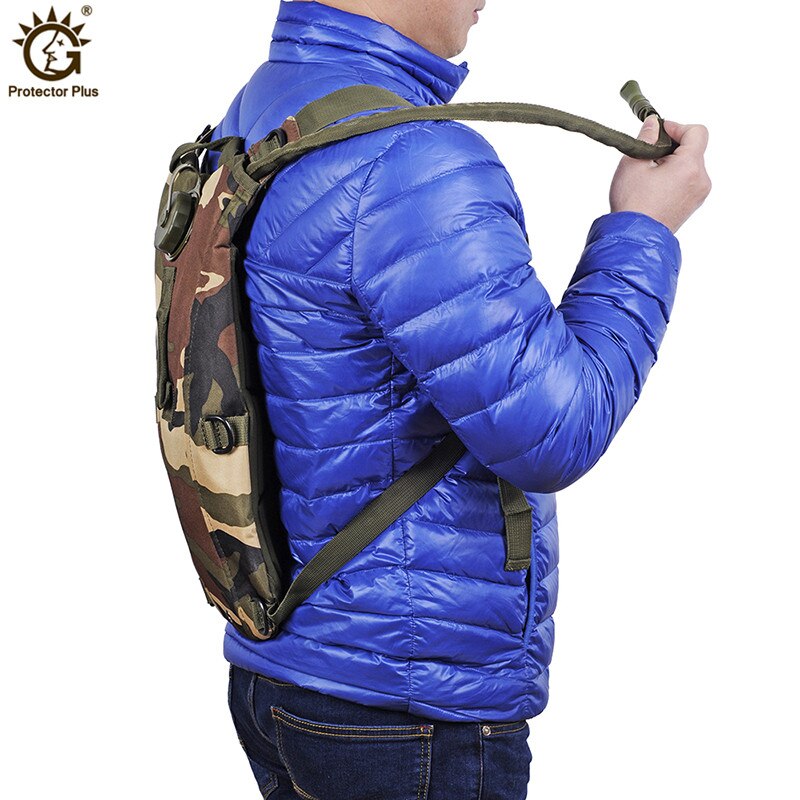 "Sac à dos hydratation tactique 3L pour activités de plein air"