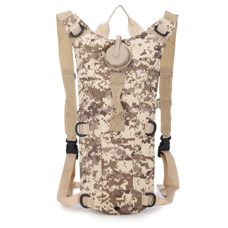 "Sac à dos hydratation tactique 3L pour activités de plein air" Desert digital Other