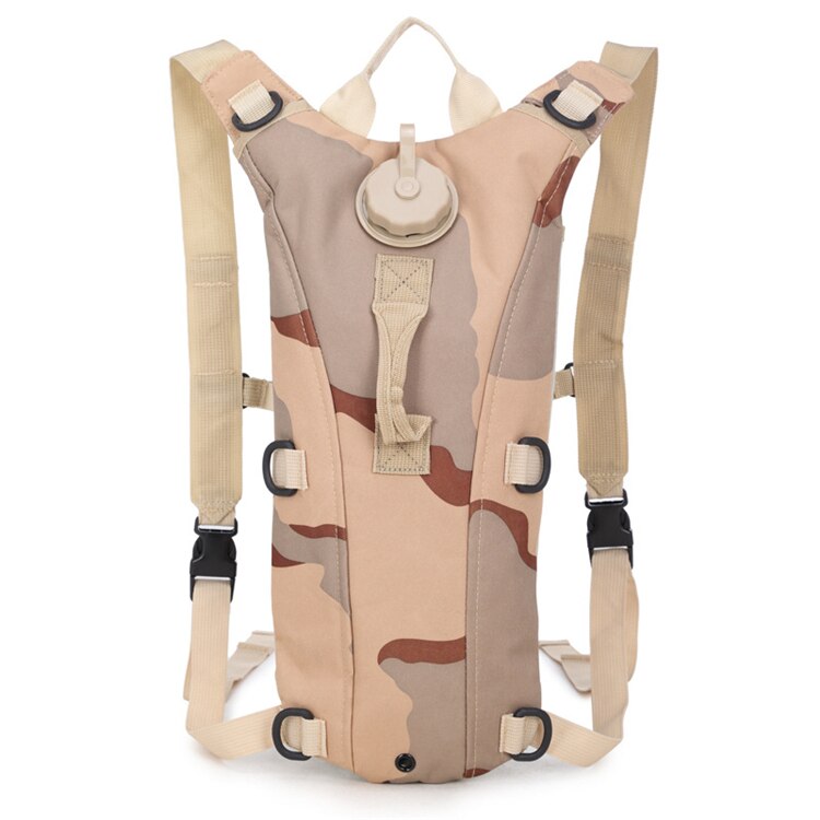 "Sac à dos hydratation tactique 3L pour activités de plein air" Sand camou Other