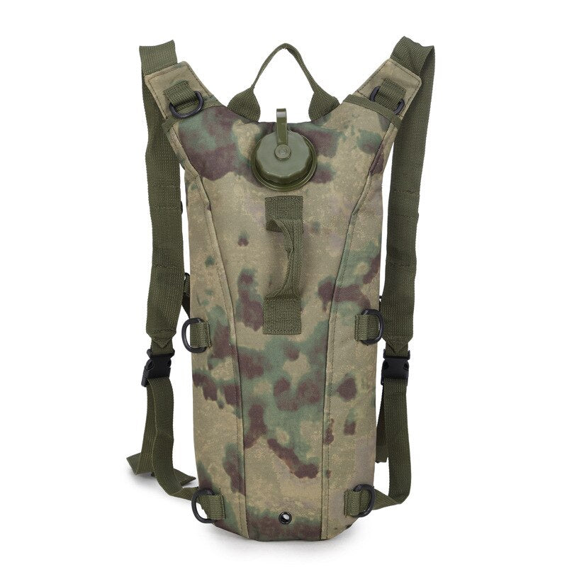 "Sac à dos hydratation tactique 3L pour activités de plein air" Ruin camou Other