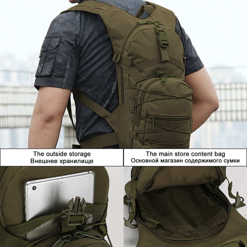 Sac à dos tactique 15L pour activités de plein air