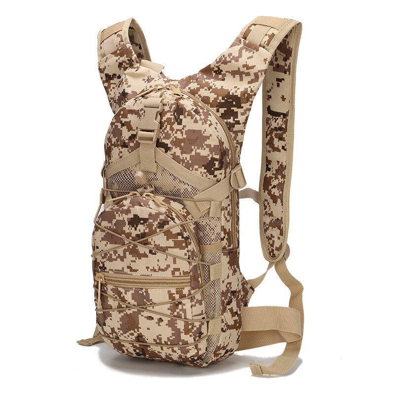 Sac à dos tactique 15L pour activités de plein air Desert digital