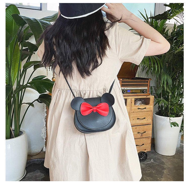 Sac mignon pour enfants avec noeud - AOMshop Small black