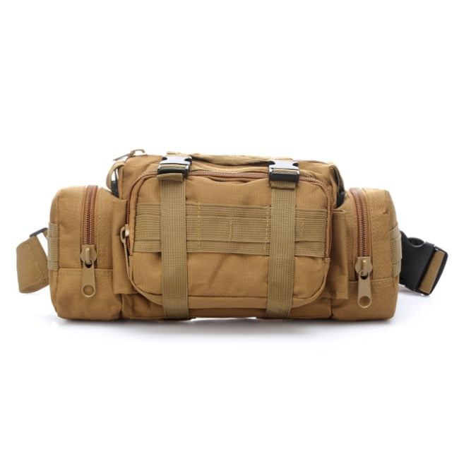 Sac tactique étanche pour la randonnée et le camping Brown