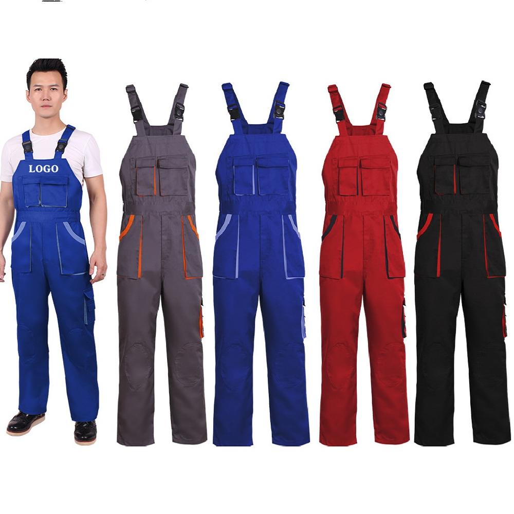 Salopette de travail pour homme avec poches cargo