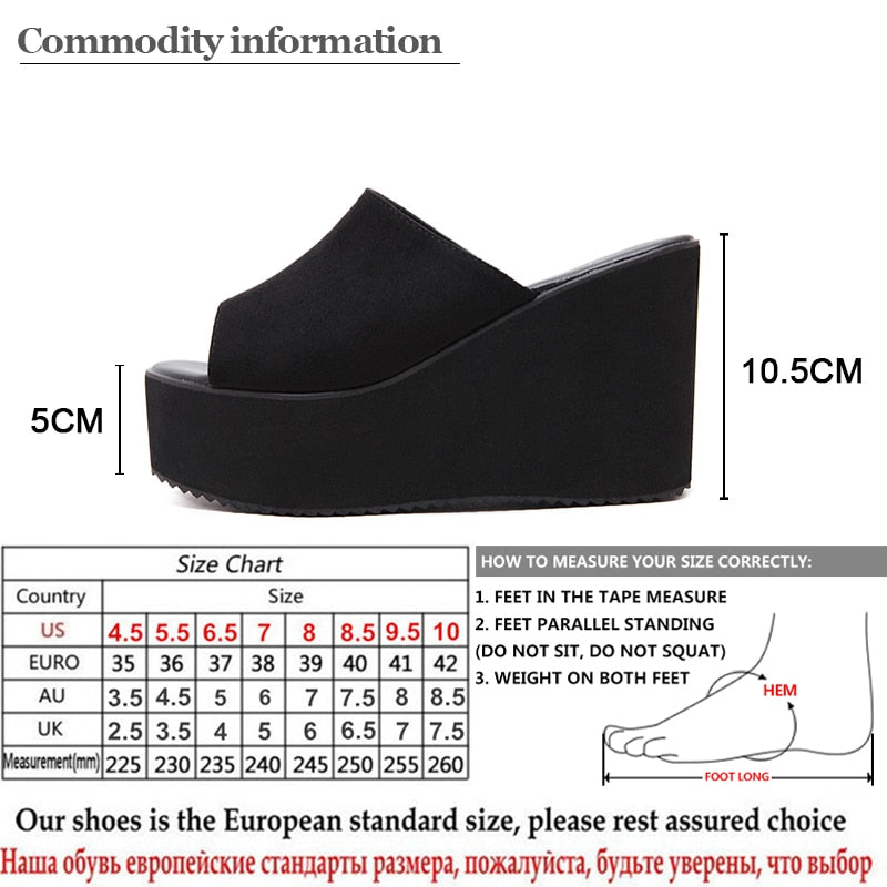 Sandales compensées pour femmes Gdgydh - AOMshop