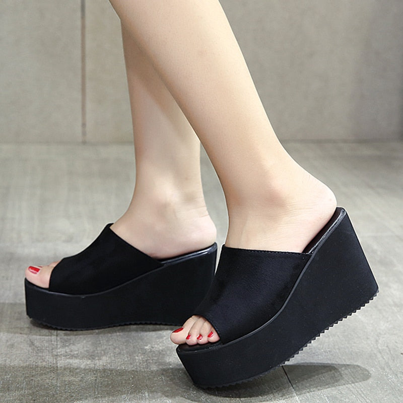 Sandales compensées pour femmes Gdgydh - AOMshop