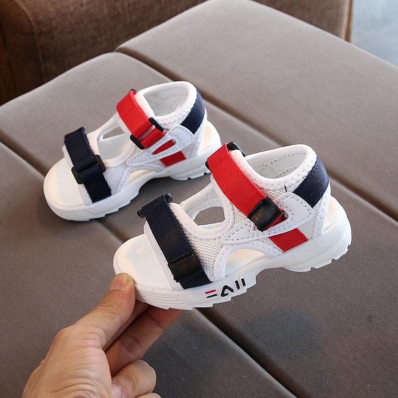 Sandales en cuir pour garçons, été