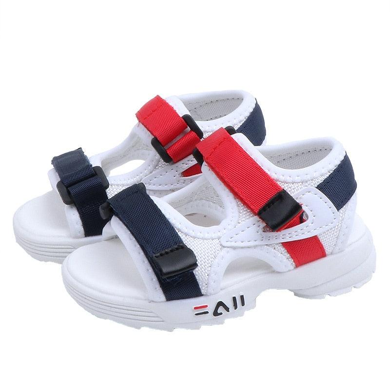 Sandales en cuir pour garçons, été