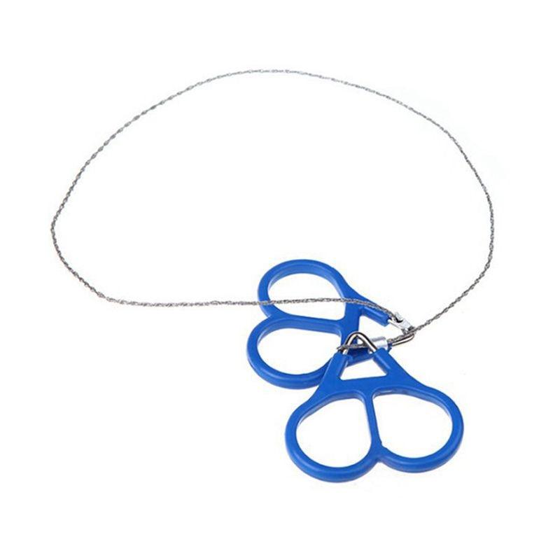 Scie à Main d'Urgence pour Camping et Randonnée - Outil de Survie 1Pcs