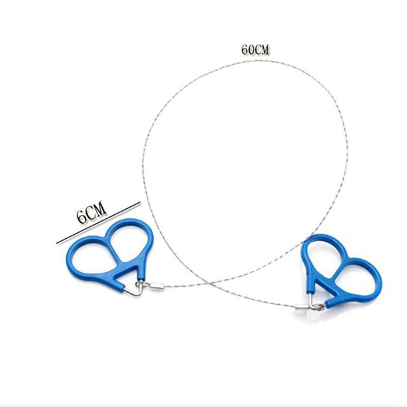 Scie à Main d'Urgence pour Camping et Randonnée - Outil de Survie 1Pcs