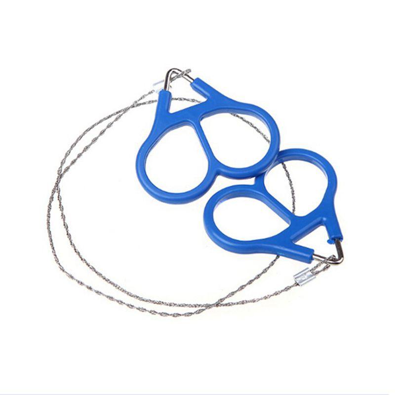 Scie à Main d'Urgence pour Camping et Randonnée - Outil de Survie 1Pcs