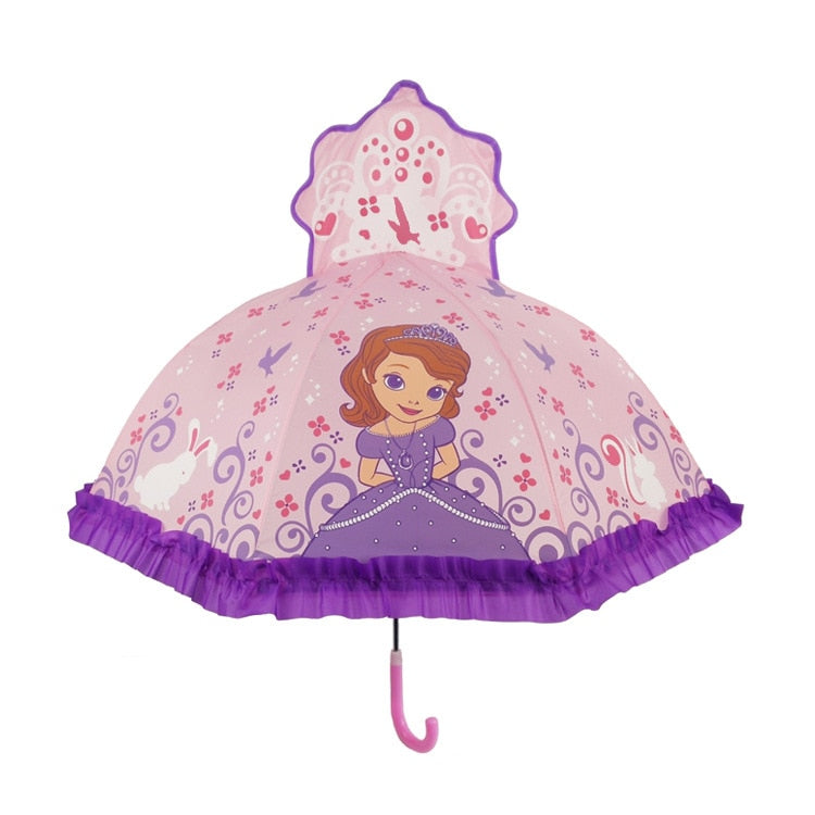 "Parapluie Enfant Cartoon Long-Manche 3D - AOMshop" 14
