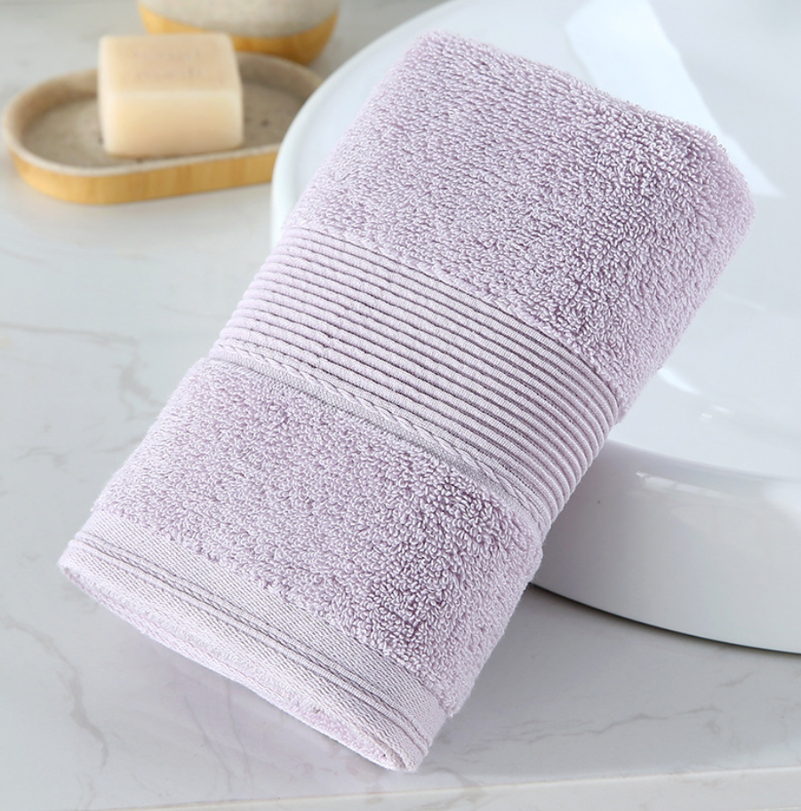 "Serviette de toilette adulte épaisse - AOMshop" Nose purple