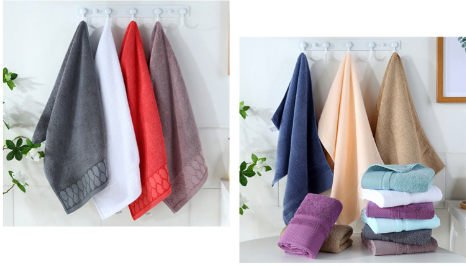"Serviette de toilette adulte épaisse - AOMshop"