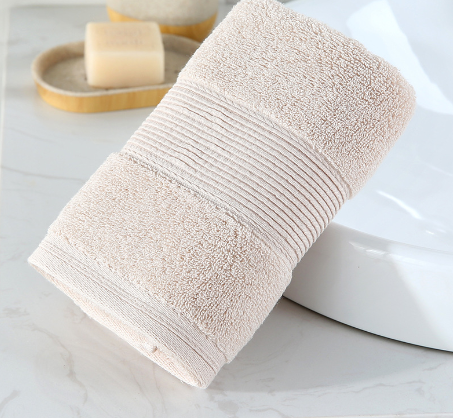 "Serviette de toilette adulte épaisse - AOMshop" Nose light coffee