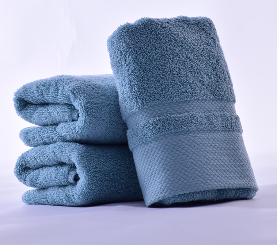"Serviette de toilette adulte épaisse - AOMshop" Diamond green