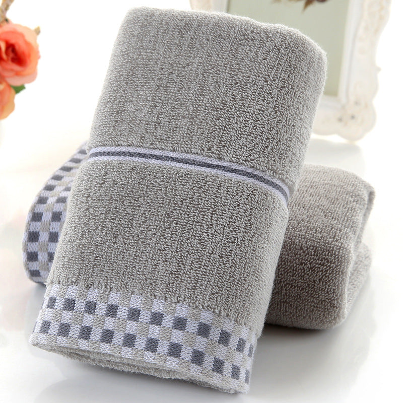 "Serviette pour visage couple adulte douce et absorbante sur AOMshop" Grey 35x75cm
