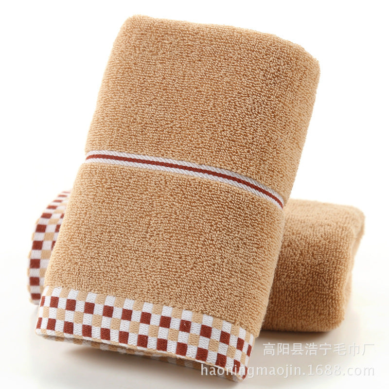 "Serviette pour visage couple adulte douce et absorbante sur AOMshop"