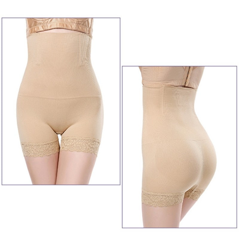 Shapewear pour femme : culotte gainante haute taille avec contrôle du ventre