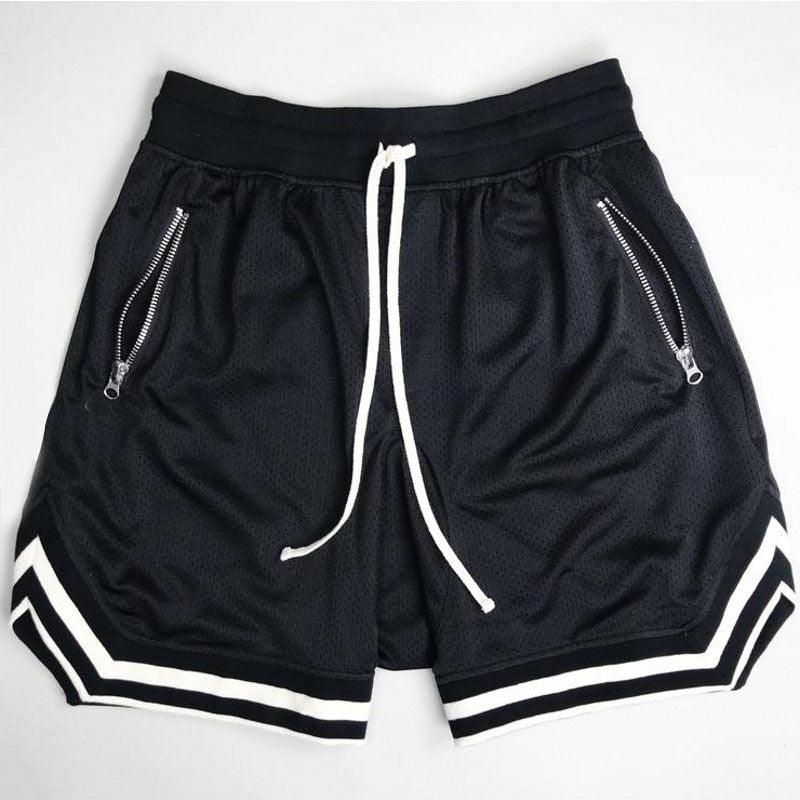 "Shorts décontractés pour homme avec style hip hop" Black