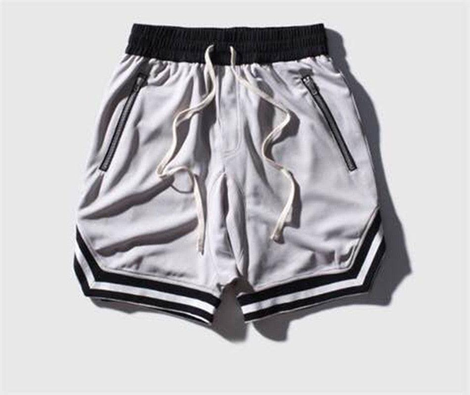 "Shorts décontractés pour homme avec style hip hop" Gray