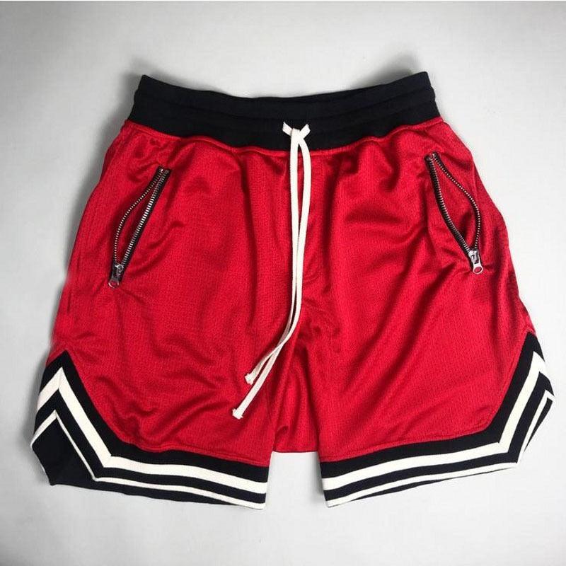 "Shorts décontractés pour homme avec style hip hop" Red