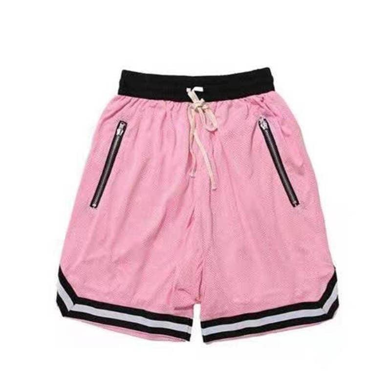 "Shorts décontractés pour homme avec style hip hop" Pink